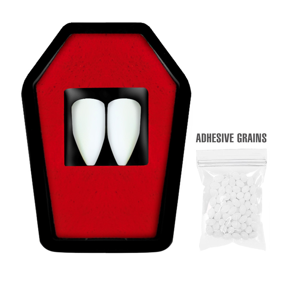 Kinder Vampir Zähne mit langen Beißzähnen